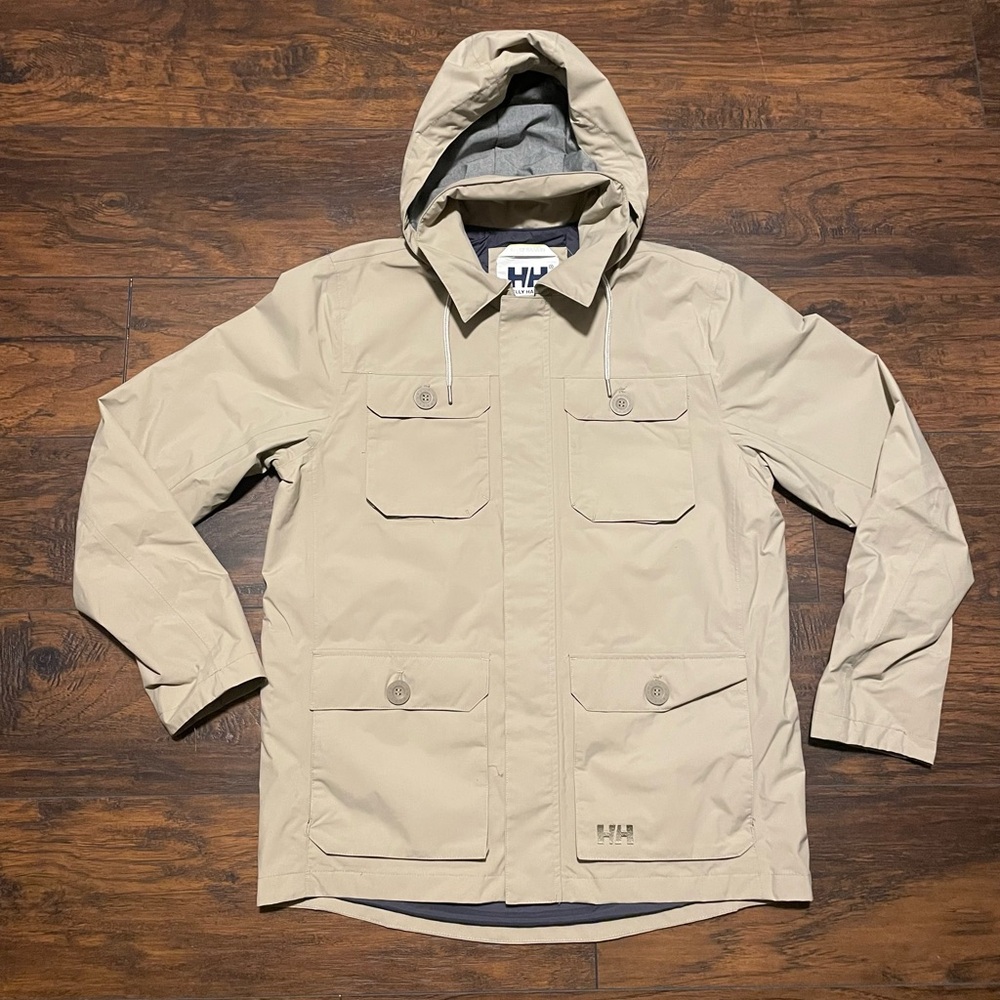 Helly Hansen Men's L Hooded Raincoat